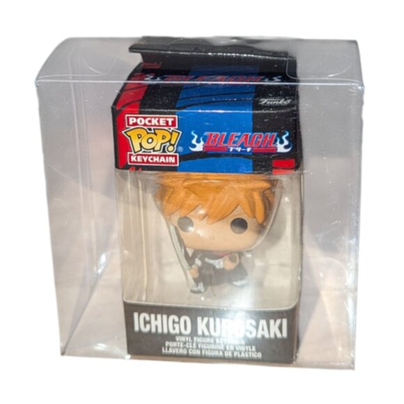 🐲3 FOR $9🦄 Funko POP Pocket Keychain Bleach Manga Ichigo Kurosaki Vinyl Figure - Picture 4 of 7